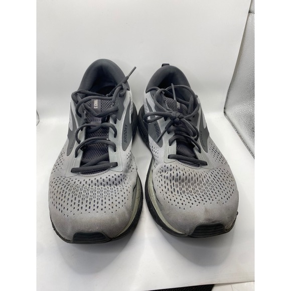 Brooks Trace 2 Mens Running Shoes Grey Black Mesh Sneakers Low‎ Top DNA LOFT main image 5